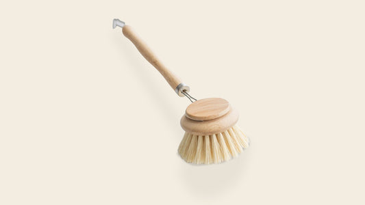 Long Handle Dish Brush w/ Replaceable Head