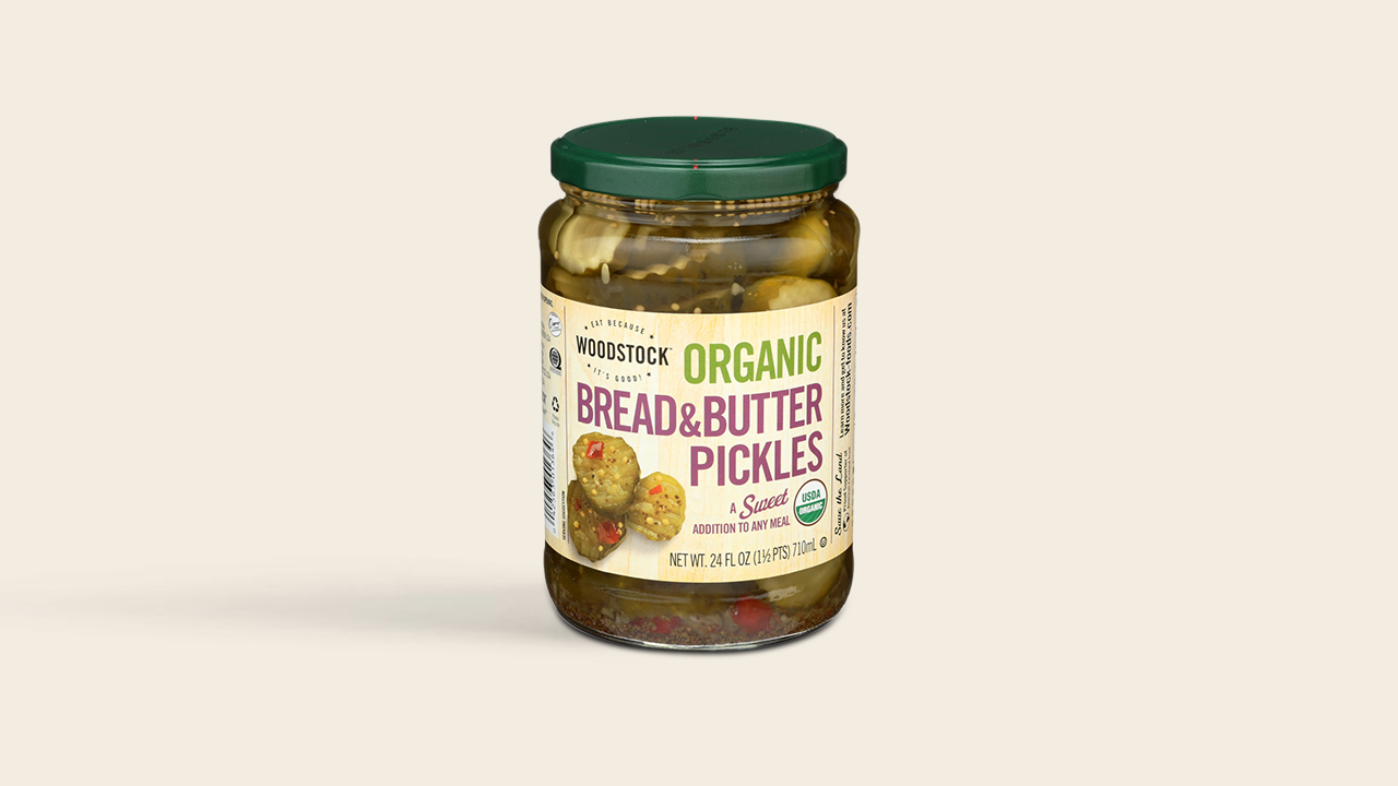 Organic Bread & Butter Pickles